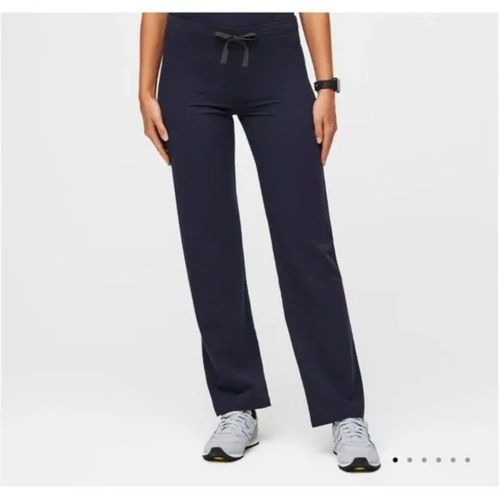 FIGS Navy Livingston Technical Collection Basic Scrub Pants Size Small Petite